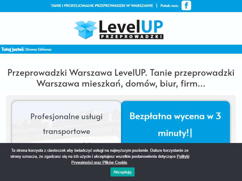 Przeprowadzki w Warszawie Level UP