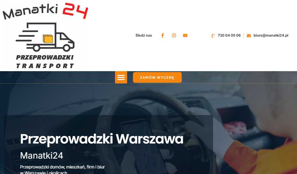 Firma Przeprowadzkowa Manatki24