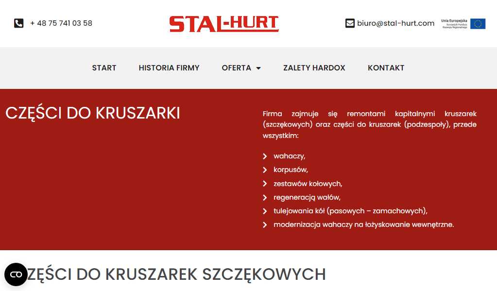 Stal-Hurt S.C. - Hardox i obróbka blach trudnościeralnych